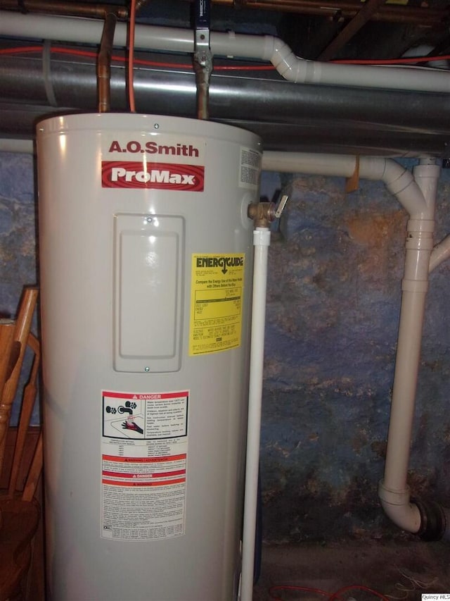 utilities with electric water heater