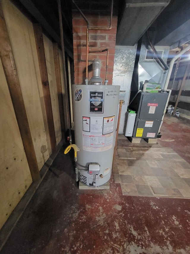 utilities with gas water heater