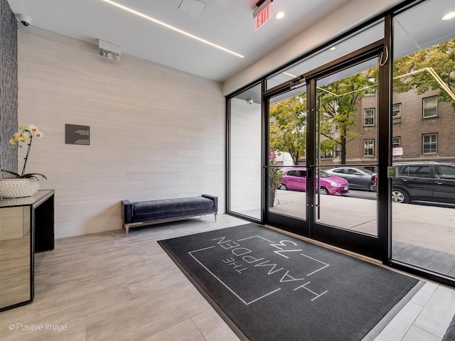 view of community lobby