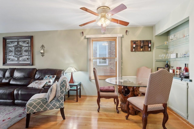 5326 S Nagle Ave, Chicago, IL 60638 - interior space featuring a ceiling fan and light wood-type flooring