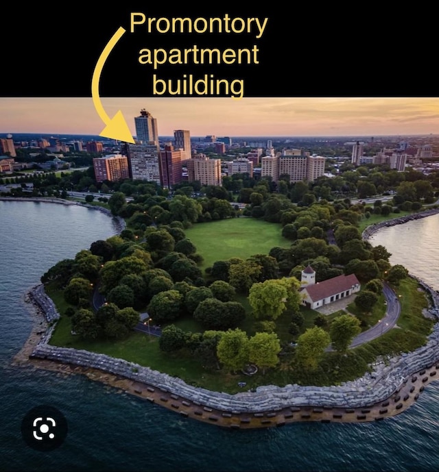 5532 S Shore Dr Unit 6E, Chicago, IL 60637 - view of urban area featuring a large body of water