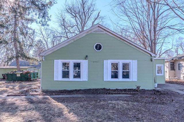 view of property exterior