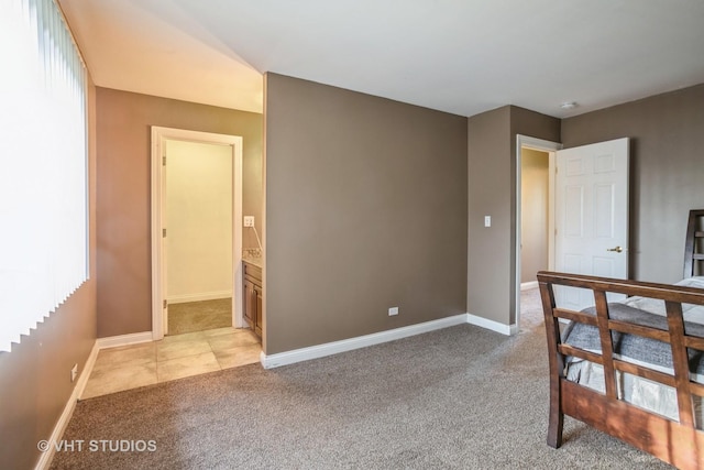 1012 N Bayside Dr, Palatine, IL 60074 - bedroom with light carpet and baseboards
