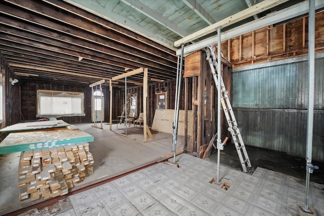 miscellaneous room featuring tile patterned floors