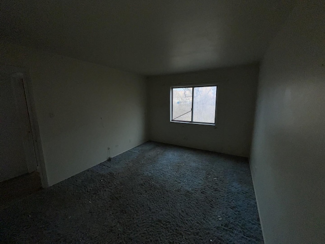 unfurnished room featuring carpet