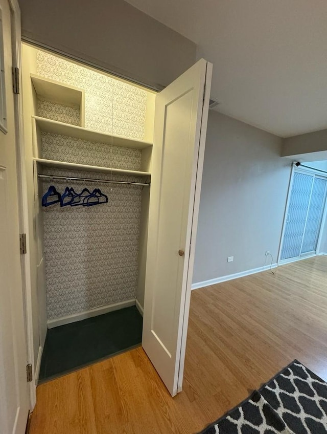 view of closet