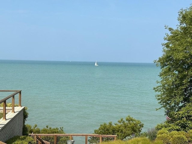 view of water feature