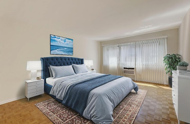 401 S Grove Ave Unit 2F, Oak Park, IL 60302 - bedroom with baseboards