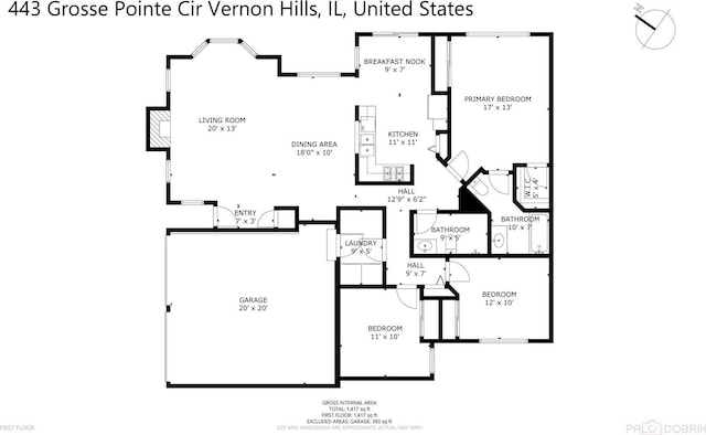 view of layout