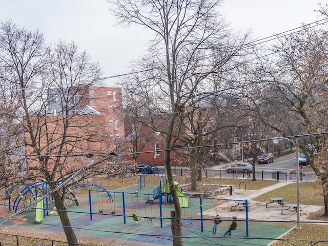 surrounding community featuring playground community