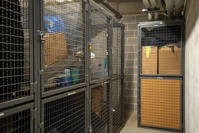 view of storage room