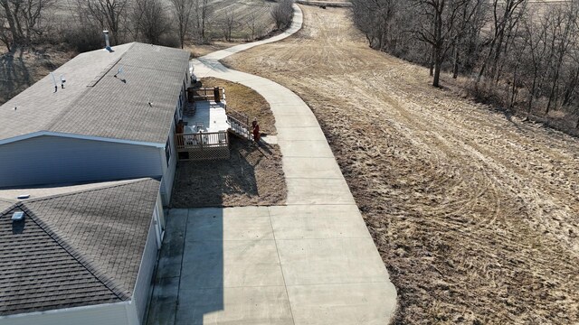 aerial view