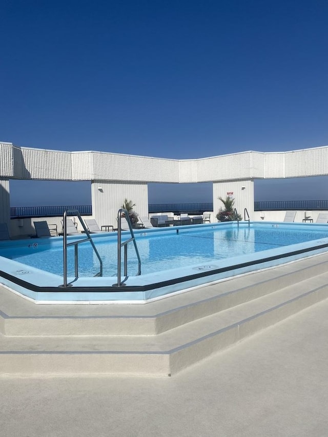 view of community pool