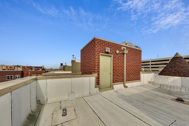 exterior space with a balcony