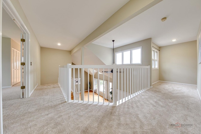 621 Raintree Rd, Buffalo Grove, IL 60089 - hallway featuring carpet