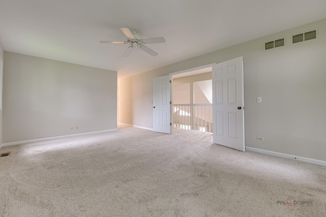 621 Raintree Rd, Buffalo Grove, IL 60089 - carpeted empty room featuring a ceiling fan and baseboards