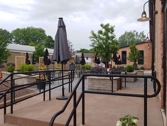 exterior space featuring a patio and outdoor dining space