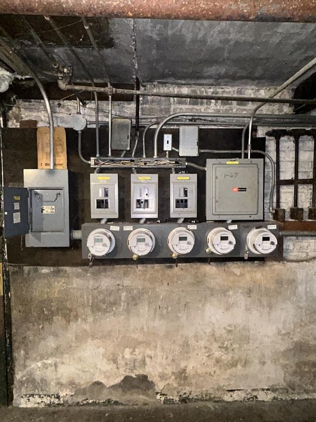 utilities with electric panel