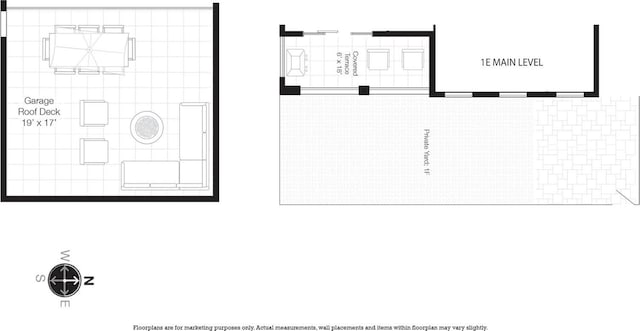 2832 N Racine Ave Unit 1E, Chicago, IL 60657 - floor plan / room layout