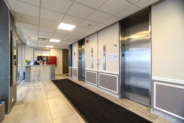 reception area featuring visible vents