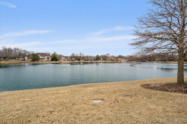 property view of water