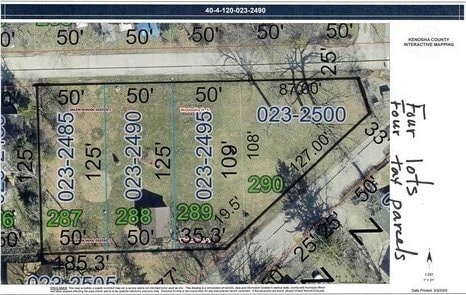 24513 69th St, Salem WI, 53168 land for sale