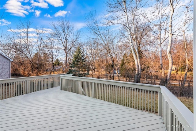 view of deck