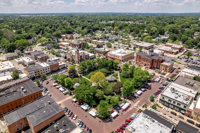 bird's eye view