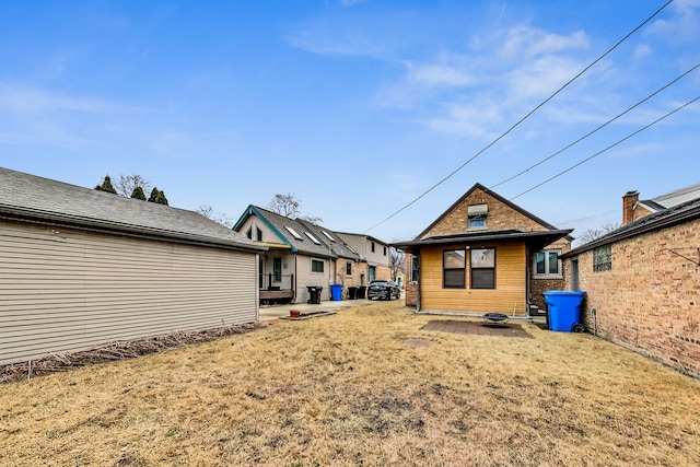 view of back of property