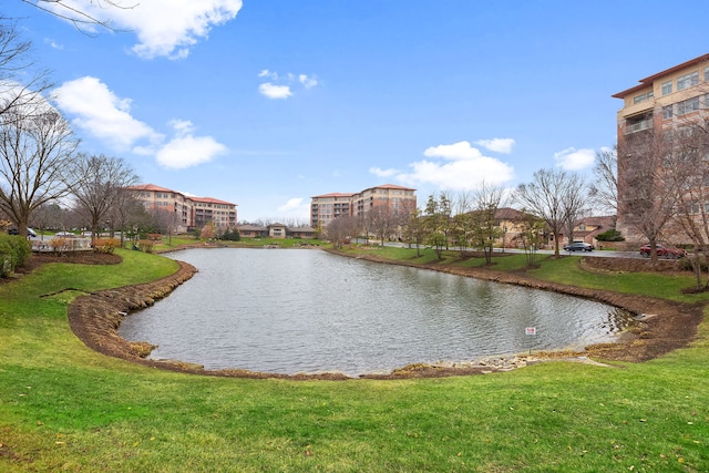 property view of water