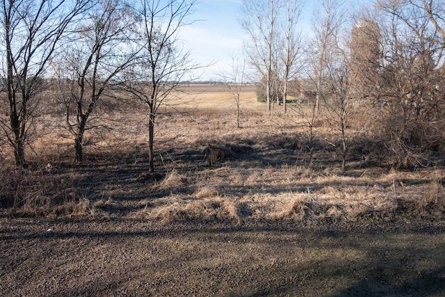 view of nature featuring a rural view