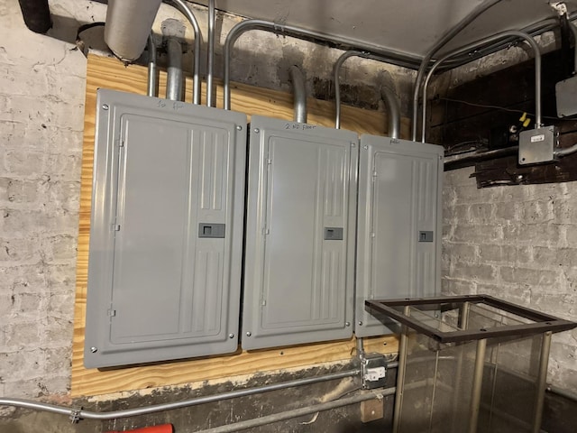 utilities with electric panel