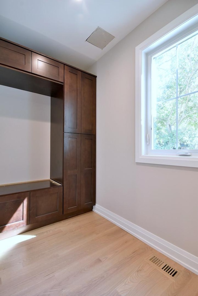 closet featuring visible vents