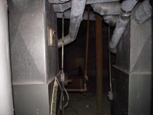 utility room featuring crawl space