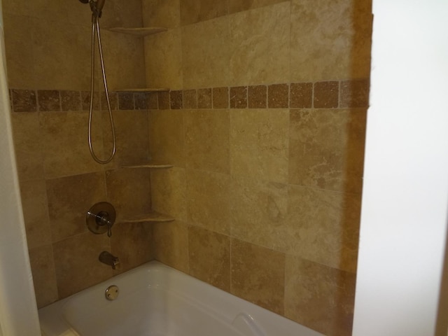 details with shower / washtub combination