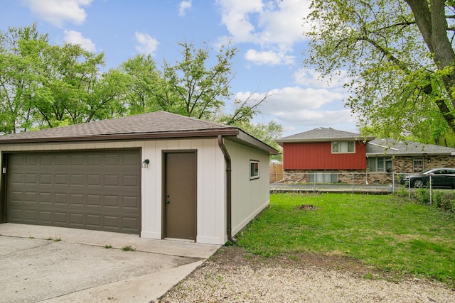 14951 Kilbourne Ave, Midlothian, IL 60445 - view of detached garage