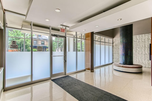 view of building lobby