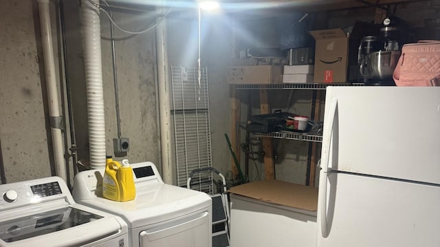 1057 Southgate Rd, New Lenox, IL 60451 - washroom featuring separate washer and dryer and laundry area