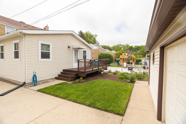4128 N Plainfield Ave, Chicago, IL 60634 - view of detached garage
