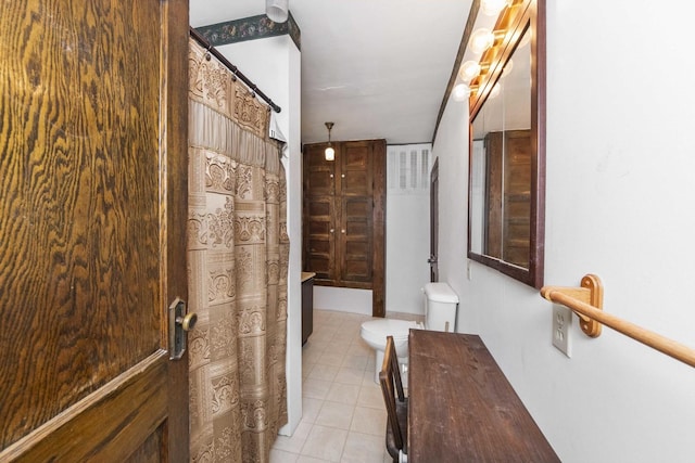 619 Lincoln St, Minonk, IL 61760 - full bathroom with tile patterned floors and toilet