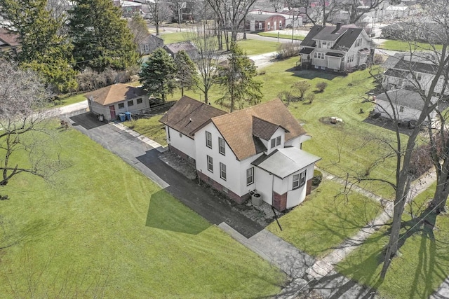 619 Lincoln St, Minonk, IL 61760 - birds eye view of property featuring a residential view