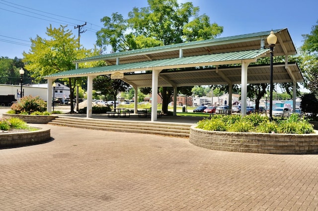 view of property's community featuring a gazebo