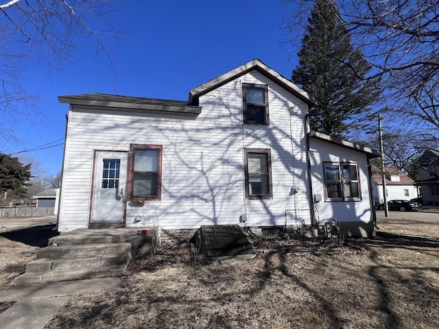 view of side of home