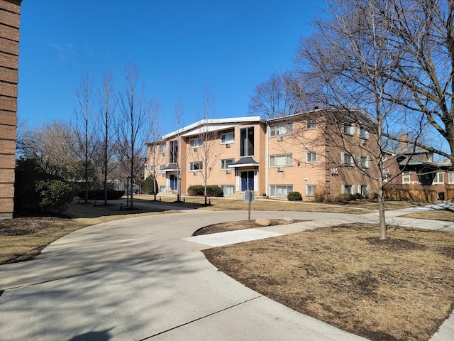 exterior space featuring a residential view