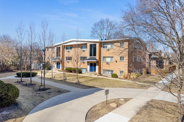 view of property's community featuring entry steps