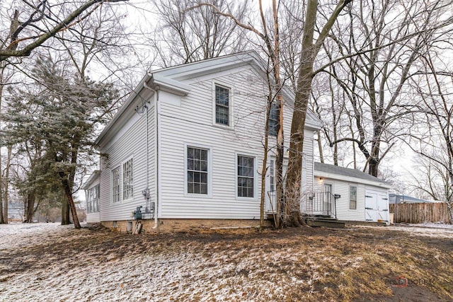 view of front of house