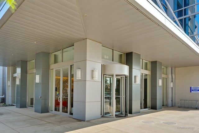 1841 S Calumet Ave Unit 1008, Chicago, IL 60616 - property entrance featuring french doors and stucco siding
