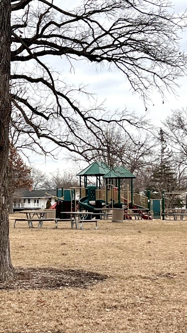 view of community jungle gym