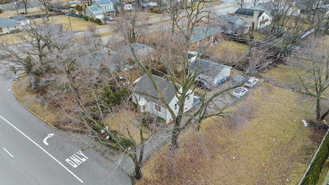 birds eye view of property featuring a residential view