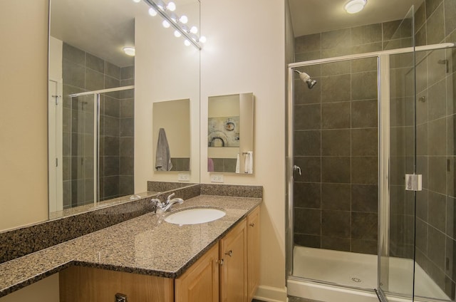 1322 S Prairie Ave Unit 1413, Chicago, IL 60605 - bathroom with vanity and a shower stall